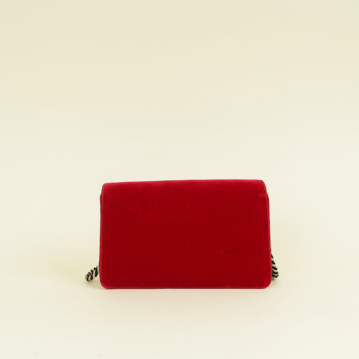 Gucci Red Broadway Small Crossbody Flap Bag