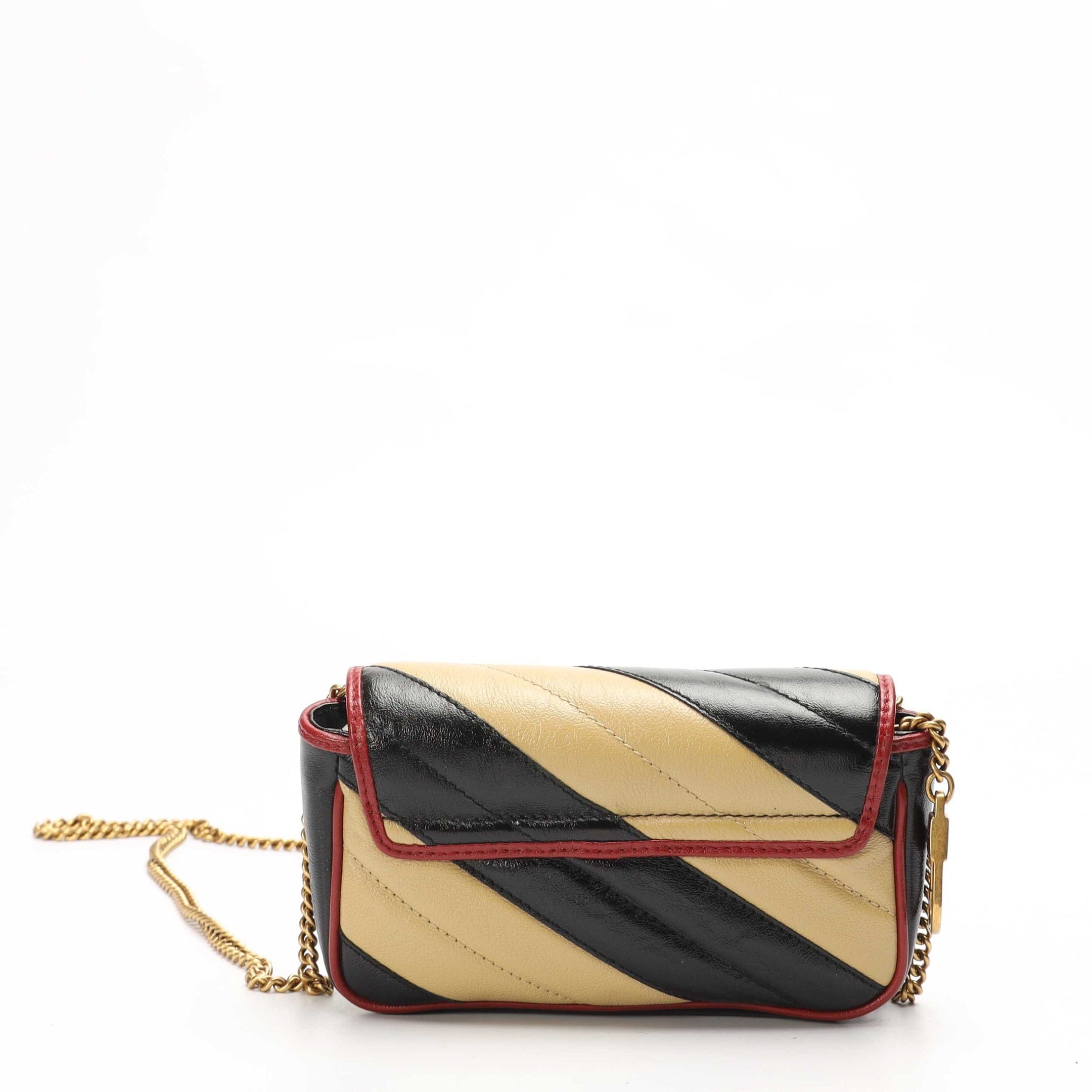 Gucci Multicolor GG Marmont Chain Mini Crossbody Bag