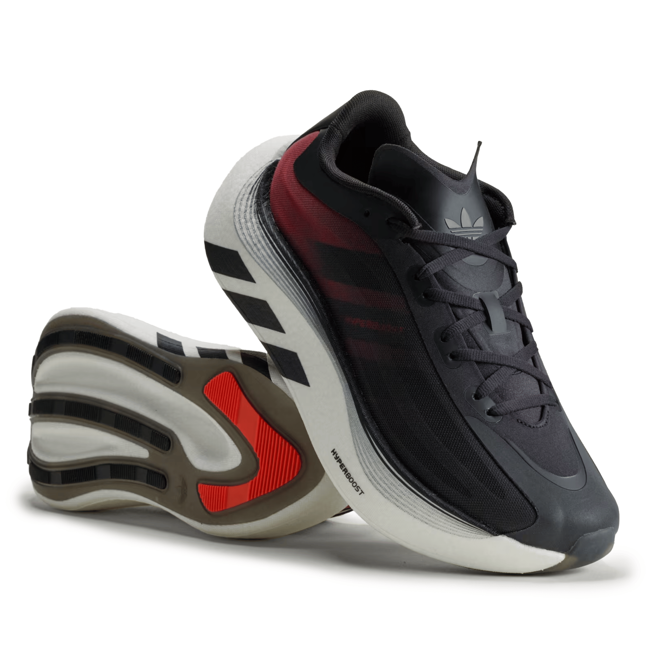 adidas Men's Hyperboost Euphoria LT Core Black/Solar Red/Cloud White