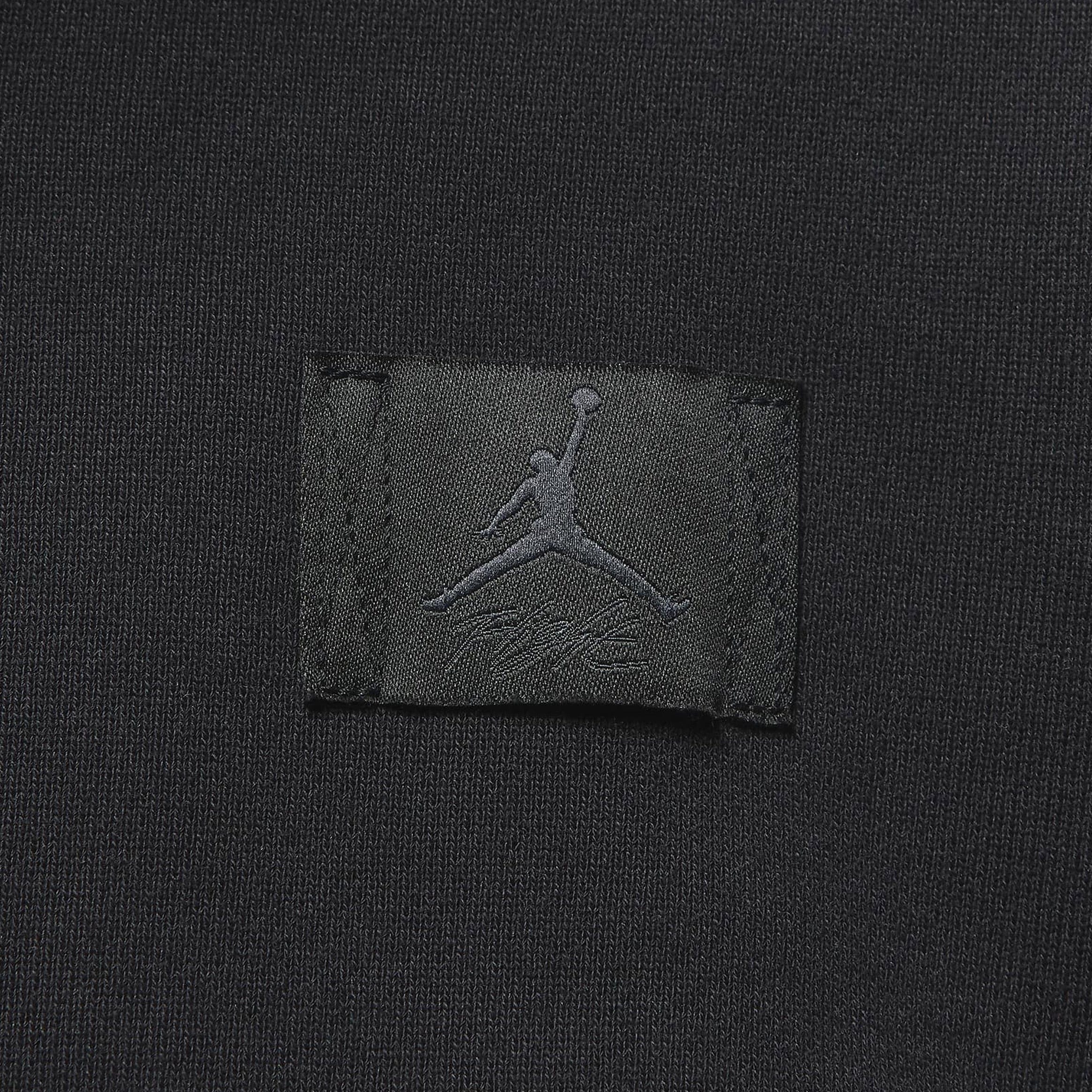 Air Jordan Flight Cropped Womens Fleece Sweatshirt (Black)