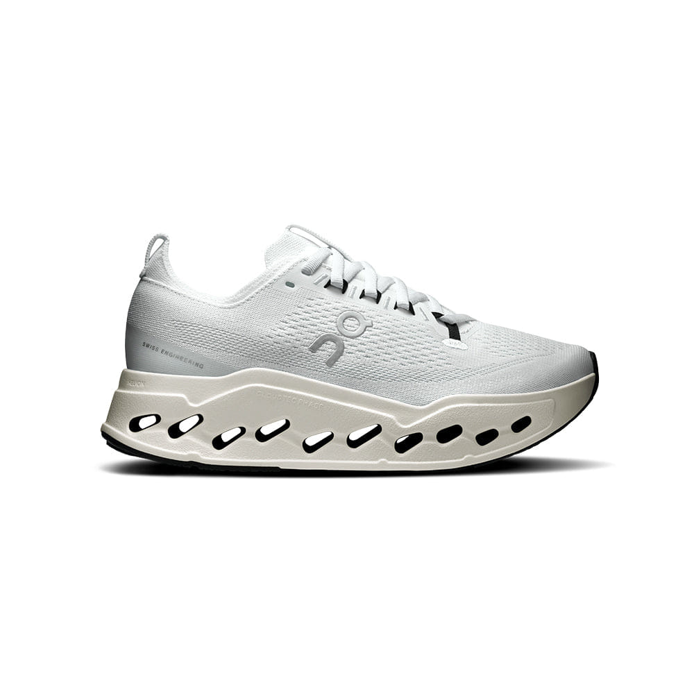 On Running Women's Cloudsurfer Max - White/White