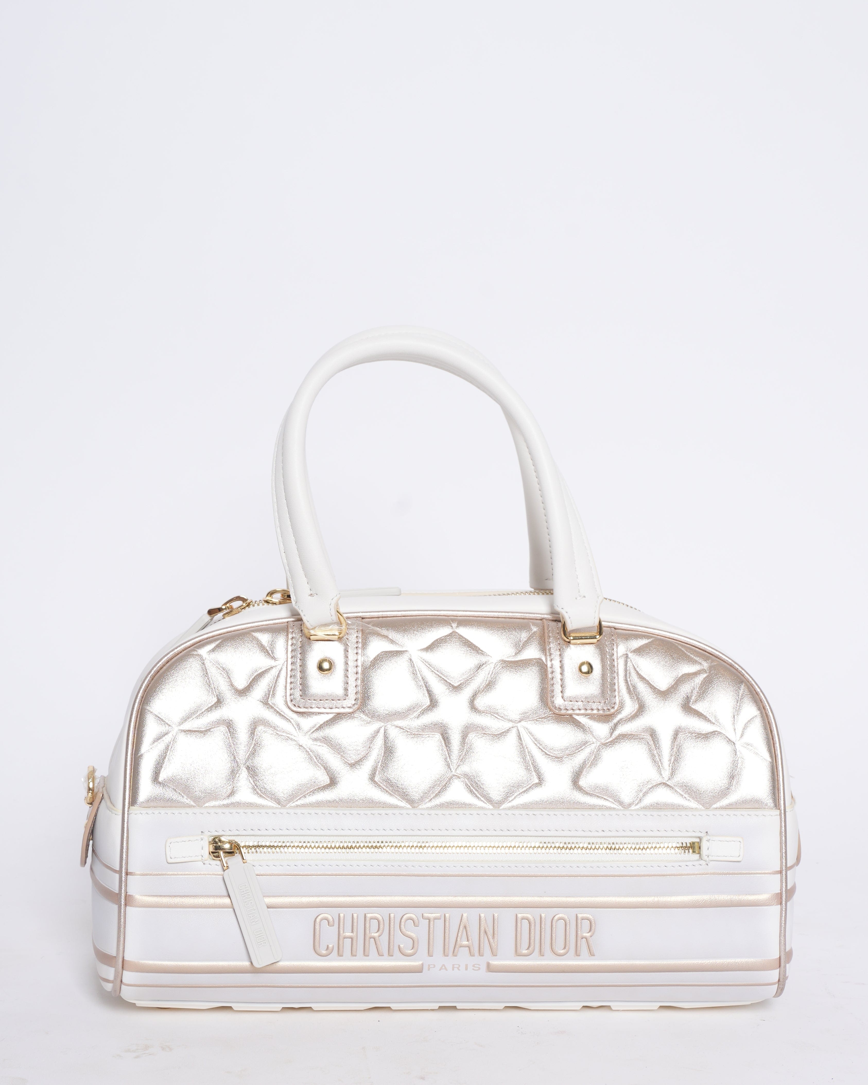 Dior New Christian Dior Vibe Bowling Handbag