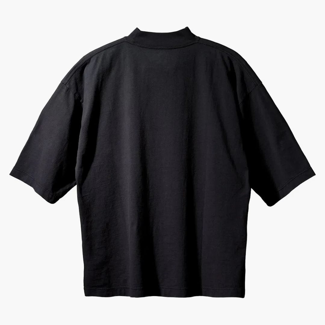 Yeezy Gap Logo 3/4 Sleeve T-Shirt Black