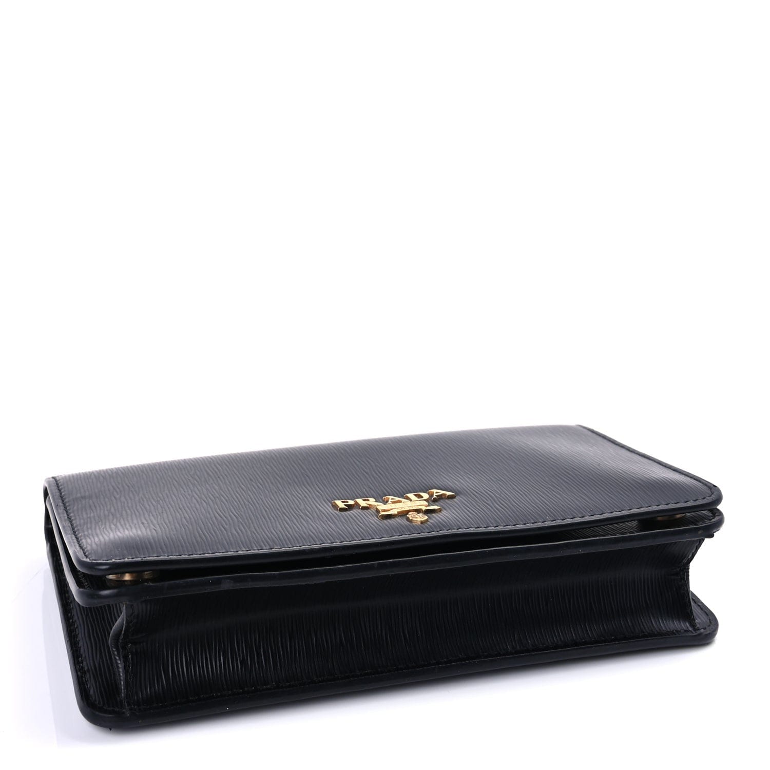 Prada Vitello Move Mini Crossbody Bag Black Black