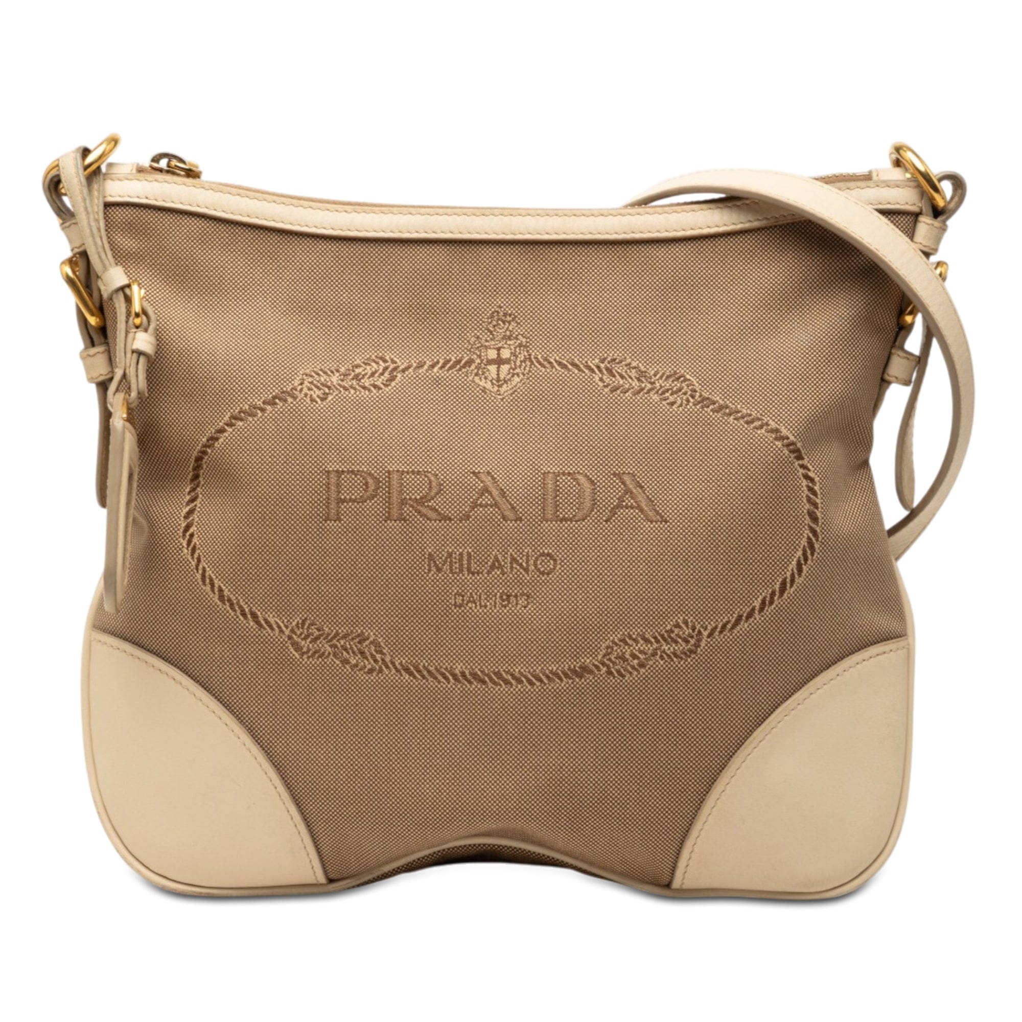 Prada Canvas Canapa Logo Crossbody