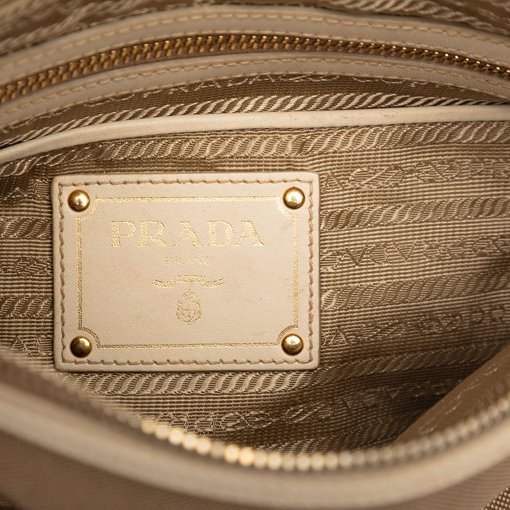 Prada Canvas Canapa Logo Crossbody