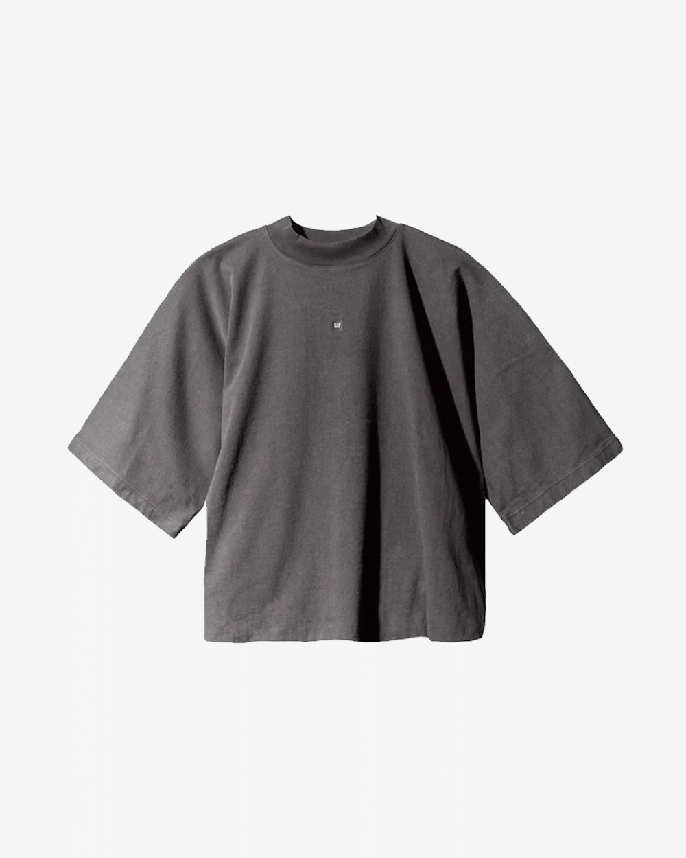YEEZY GAP ENGINEERED BY BALENCIAGA LOGO NO SEAM DARK GREY T-Shirt