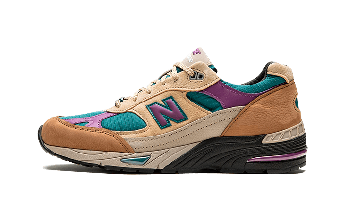 New Balance 991 Made In UK Palace Brown Teal