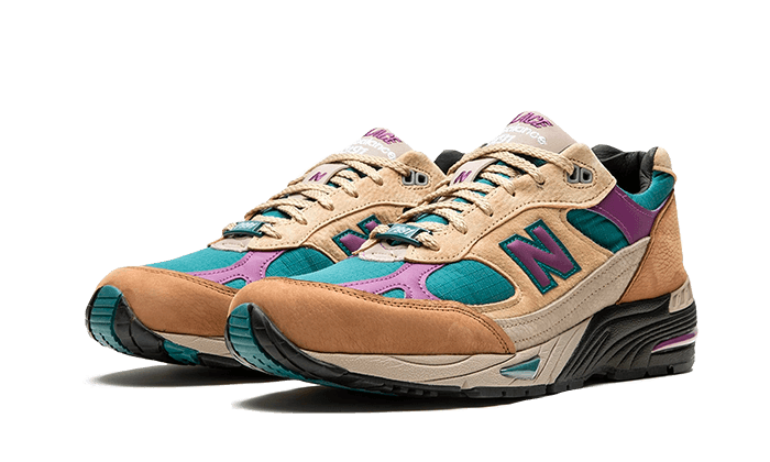 New Balance 991 Made In UK Palace Brown Teal