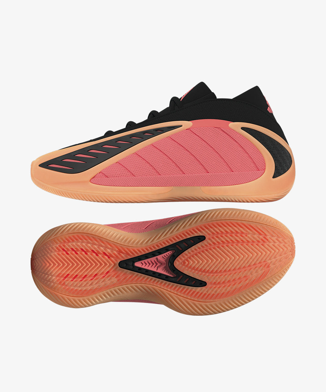 Adidas | ANTHONY EDWARDS 2 { ACID ORANGE/CORE BLACK/ACID RED