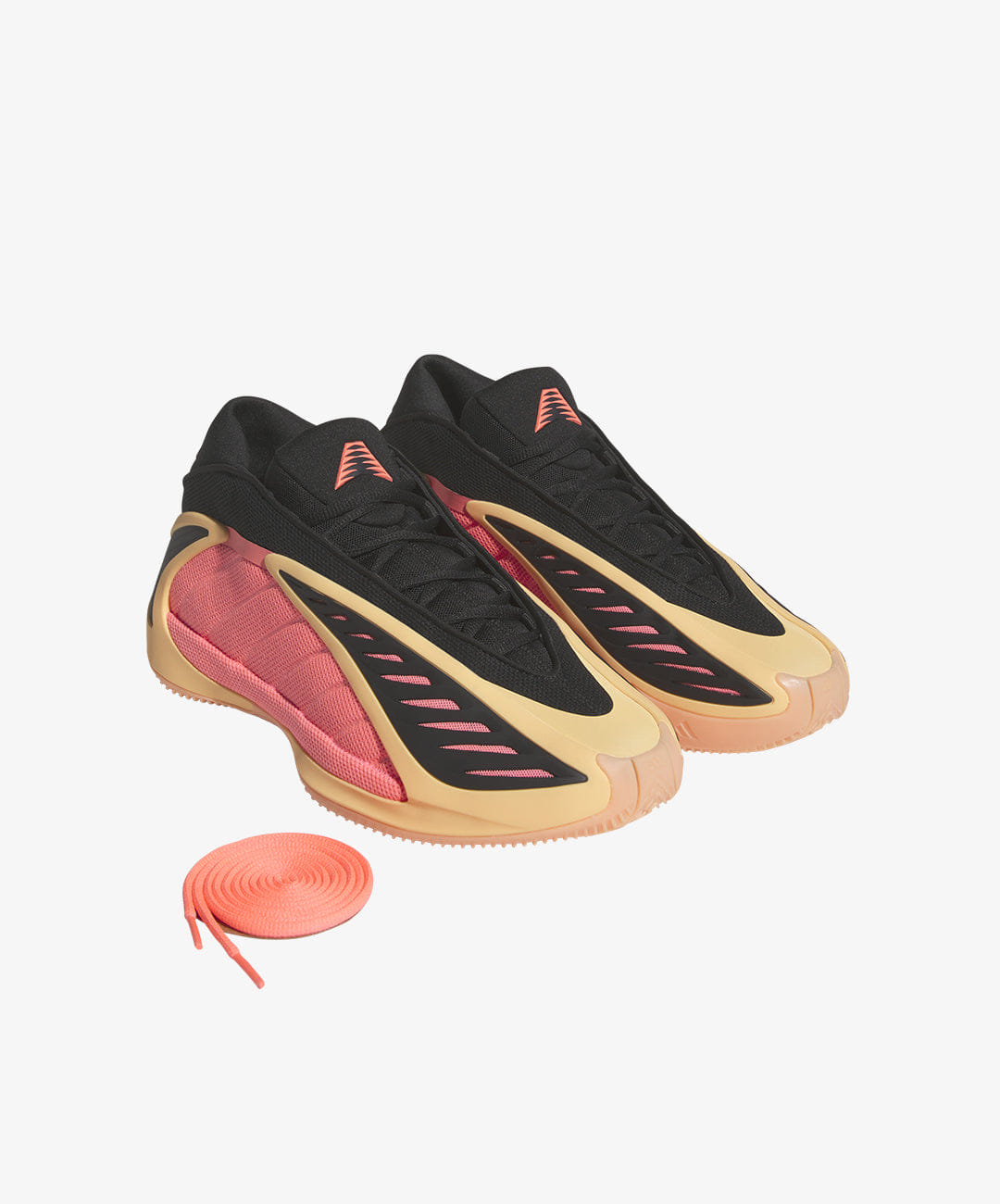 Adidas | ANTHONY EDWARDS 2 { ACID ORANGE/CORE BLACK/ACID RED