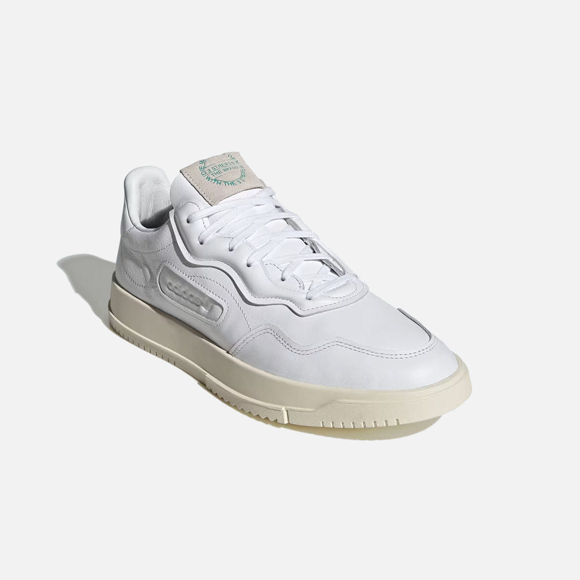 adidas SC PREMIERE - CLOUD WHITE / POWER GREEN