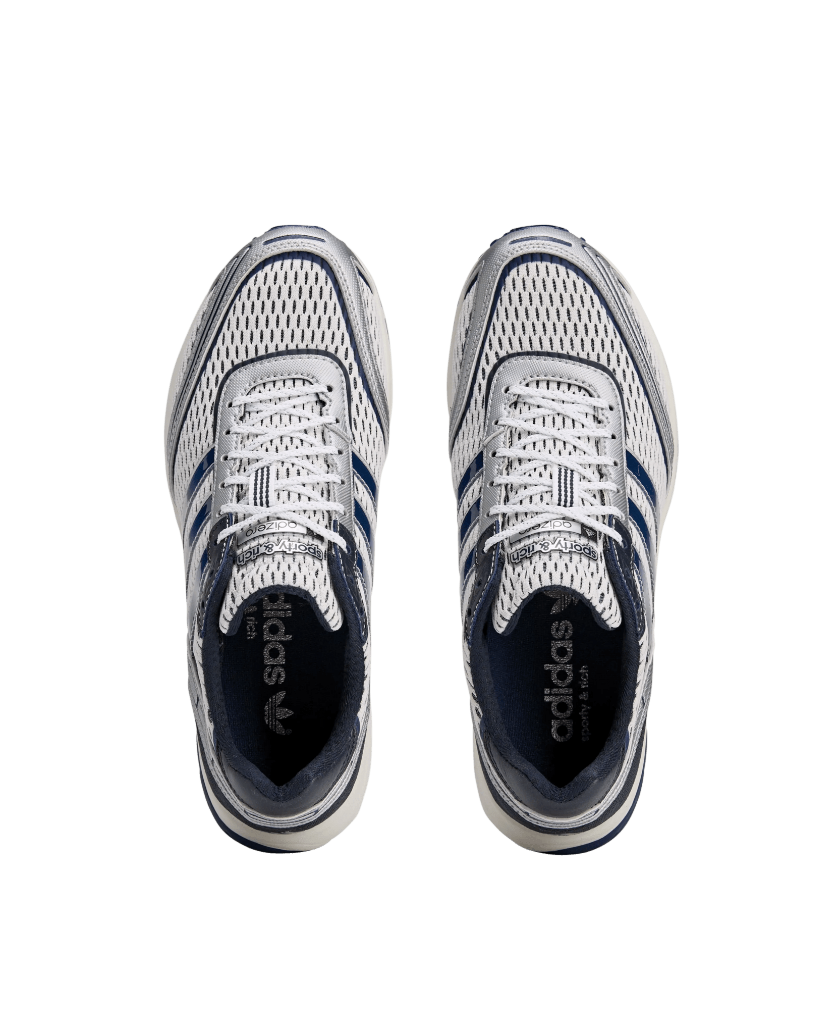 adidas WMNS Adizero Adios Sporty & Rich (Cloud White/Collegiate Navy/Cloud White)