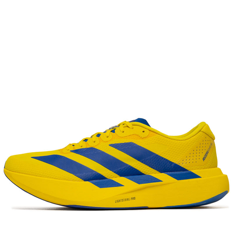 adidas Adizero EVO SL Woven - Yellow/Royal Blue