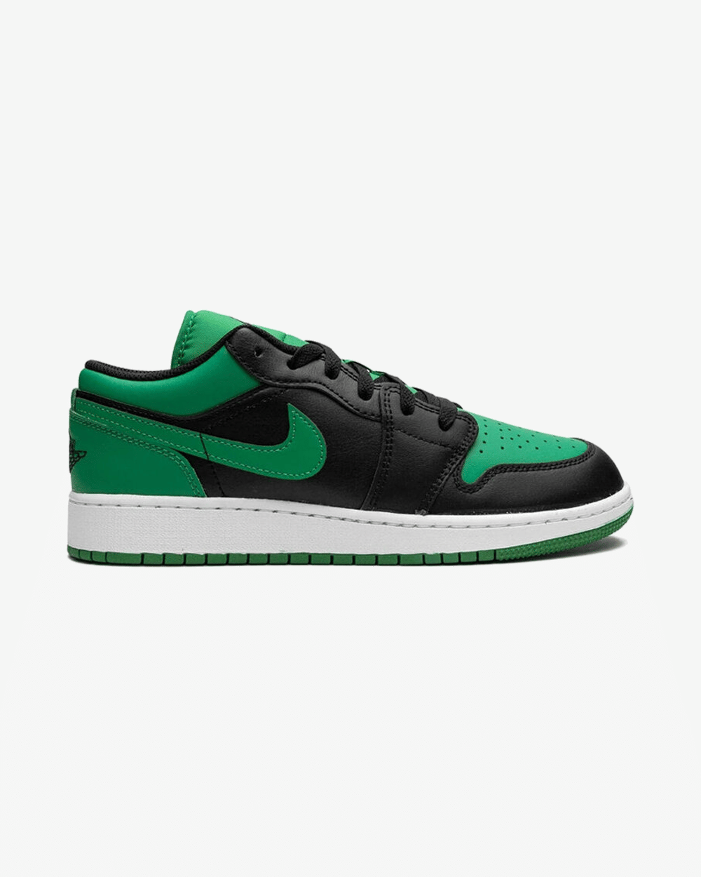 NIKE AIR JORDAN1 LOW GS LUCKY GREEN BLACK (NEW) (NEW)