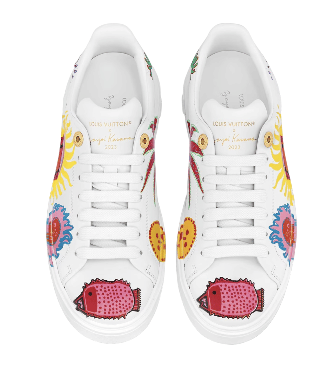 Louis Vuitton 1ABD81 LV x Yayoi Kusama Time Out Sneaker