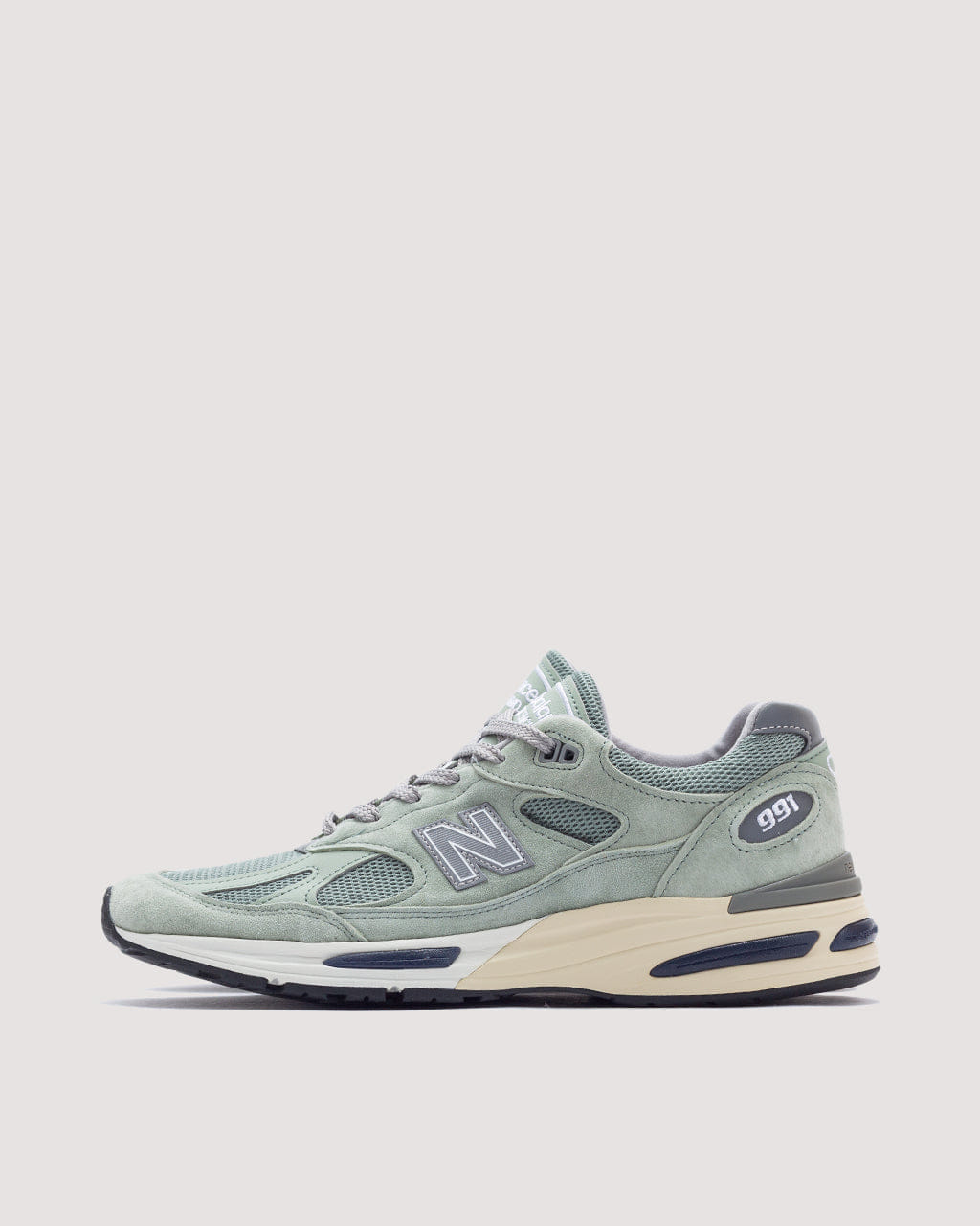 New Balance 991 BB2 - Sea Grass / Silver