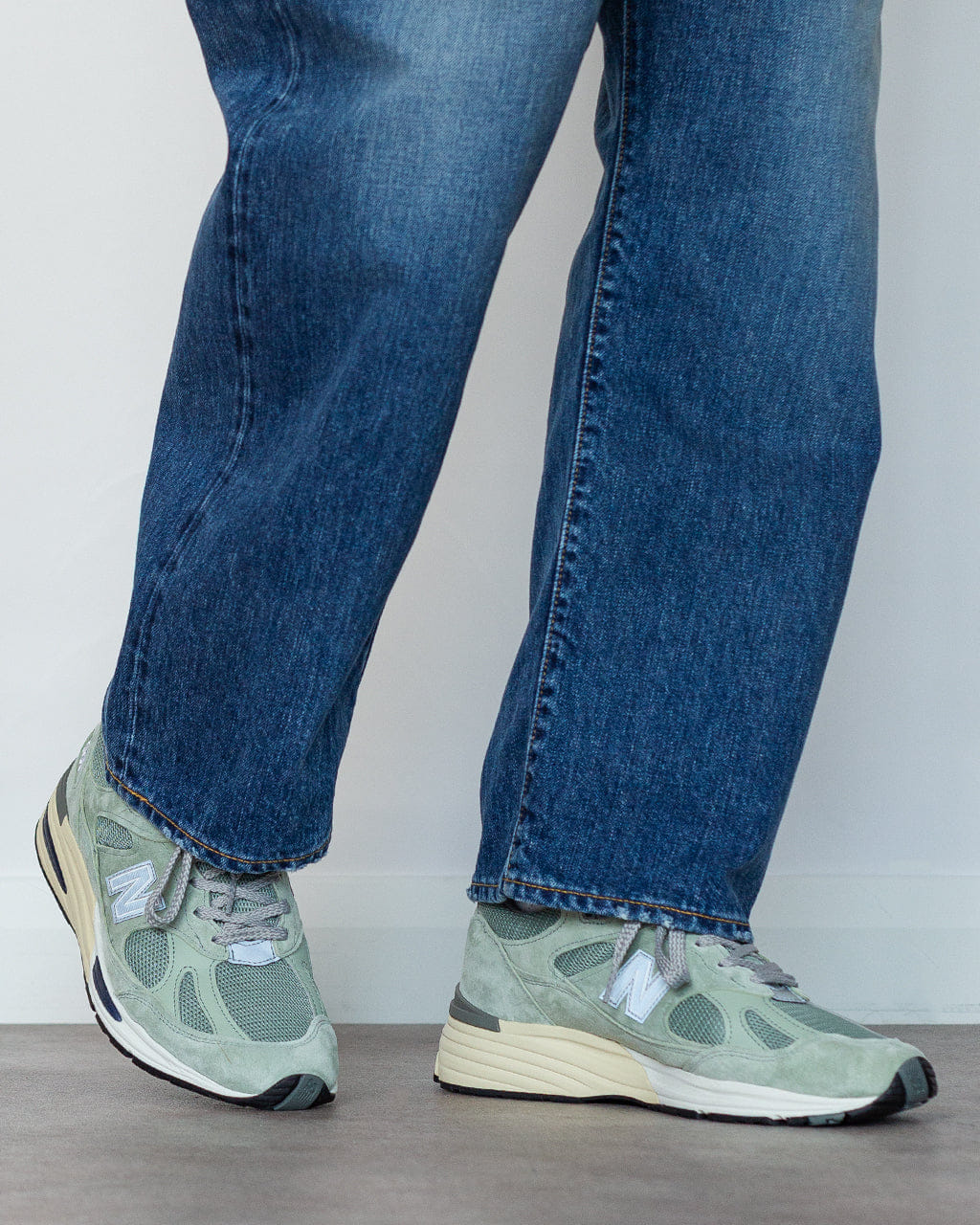 New Balance 991 BB2 - Sea Grass / Silver