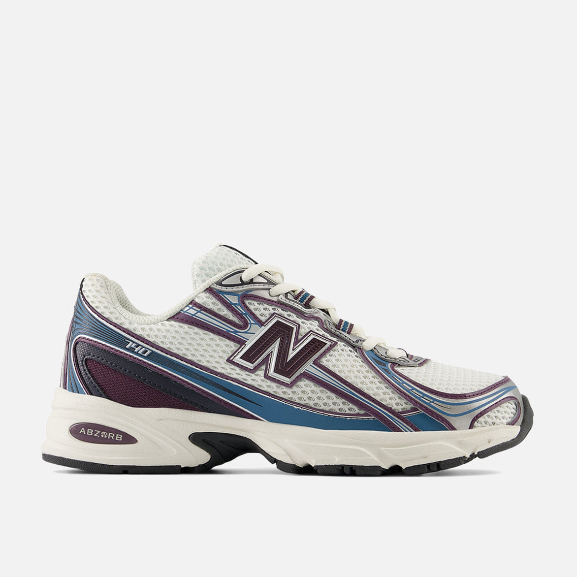 New Balance 740 - SEA SALT / PLUM BROWN / TERRARIUM