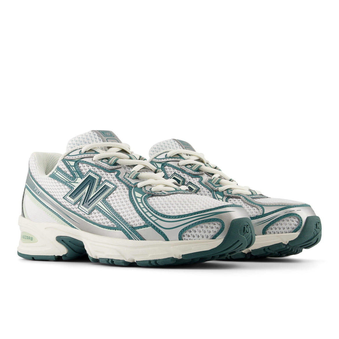 New Balance 740 - WHITE / MARSH GREEN