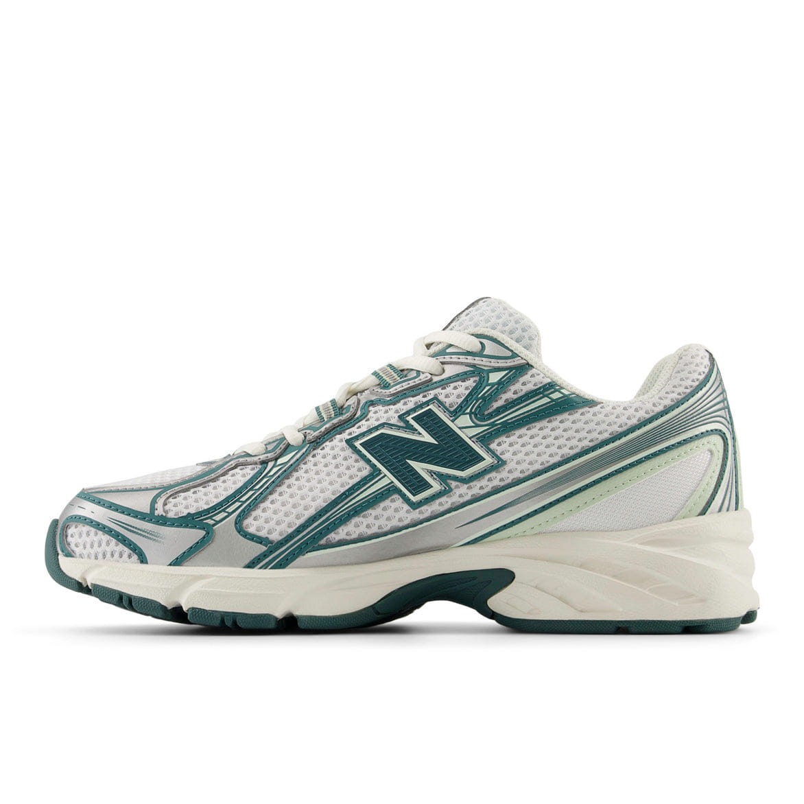 New Balance 740 - WHITE / MARSH GREEN