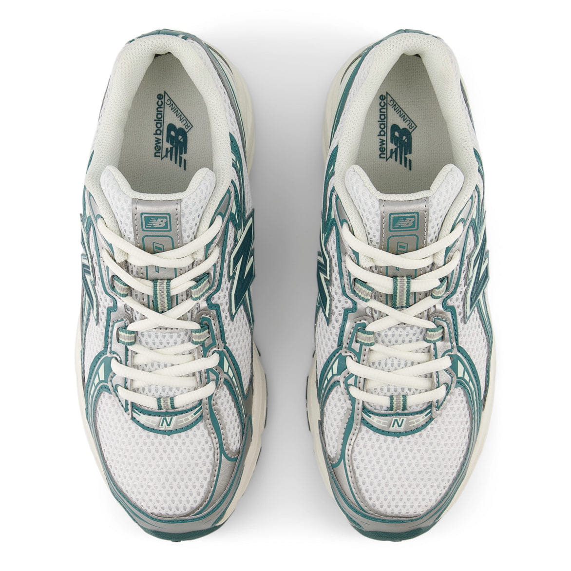 New Balance 740 - WHITE / MARSH GREEN