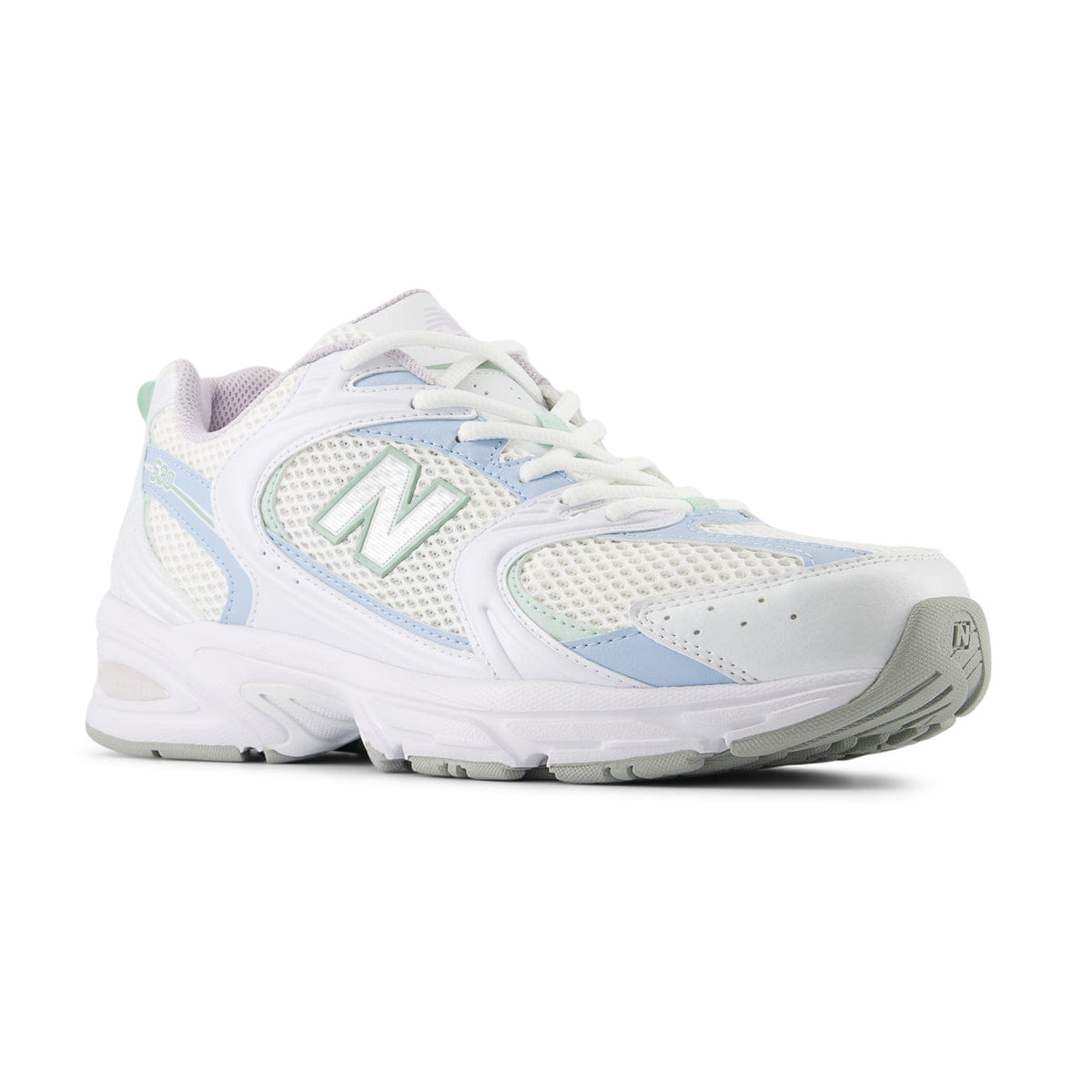 New Balance 530 White Light Chrome Blue