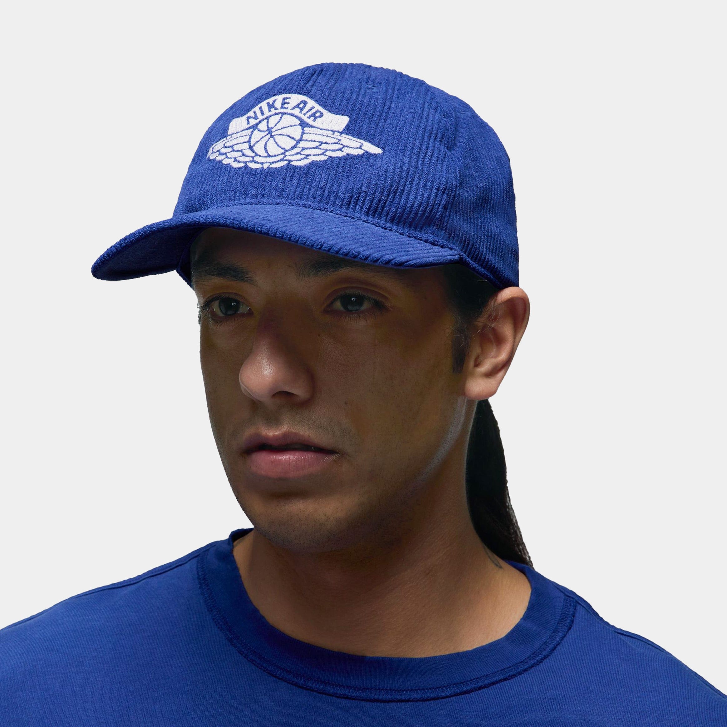 Air Jordan Pro Unstructured Mens Hat (Deep Royal/White)