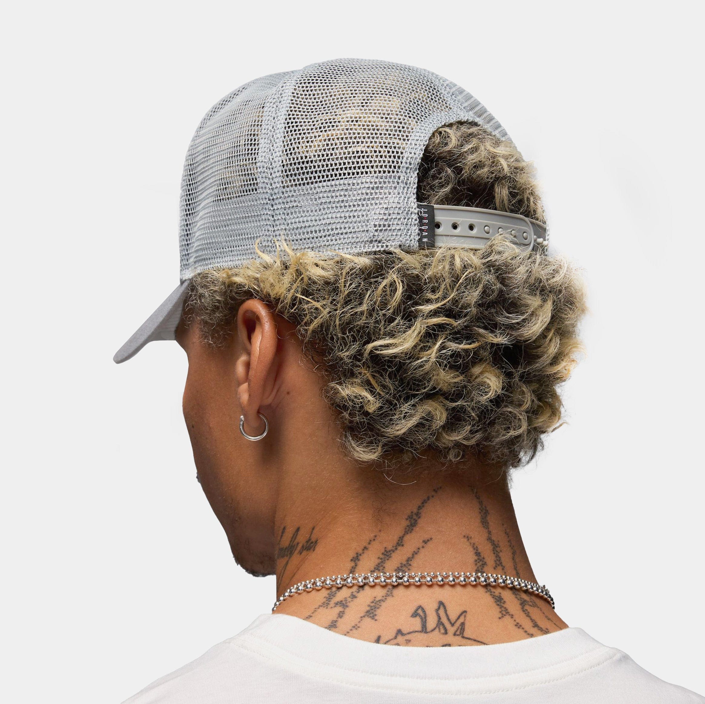 Air Jordan Rise Structured Cap Mens Hat (Grey/Black)