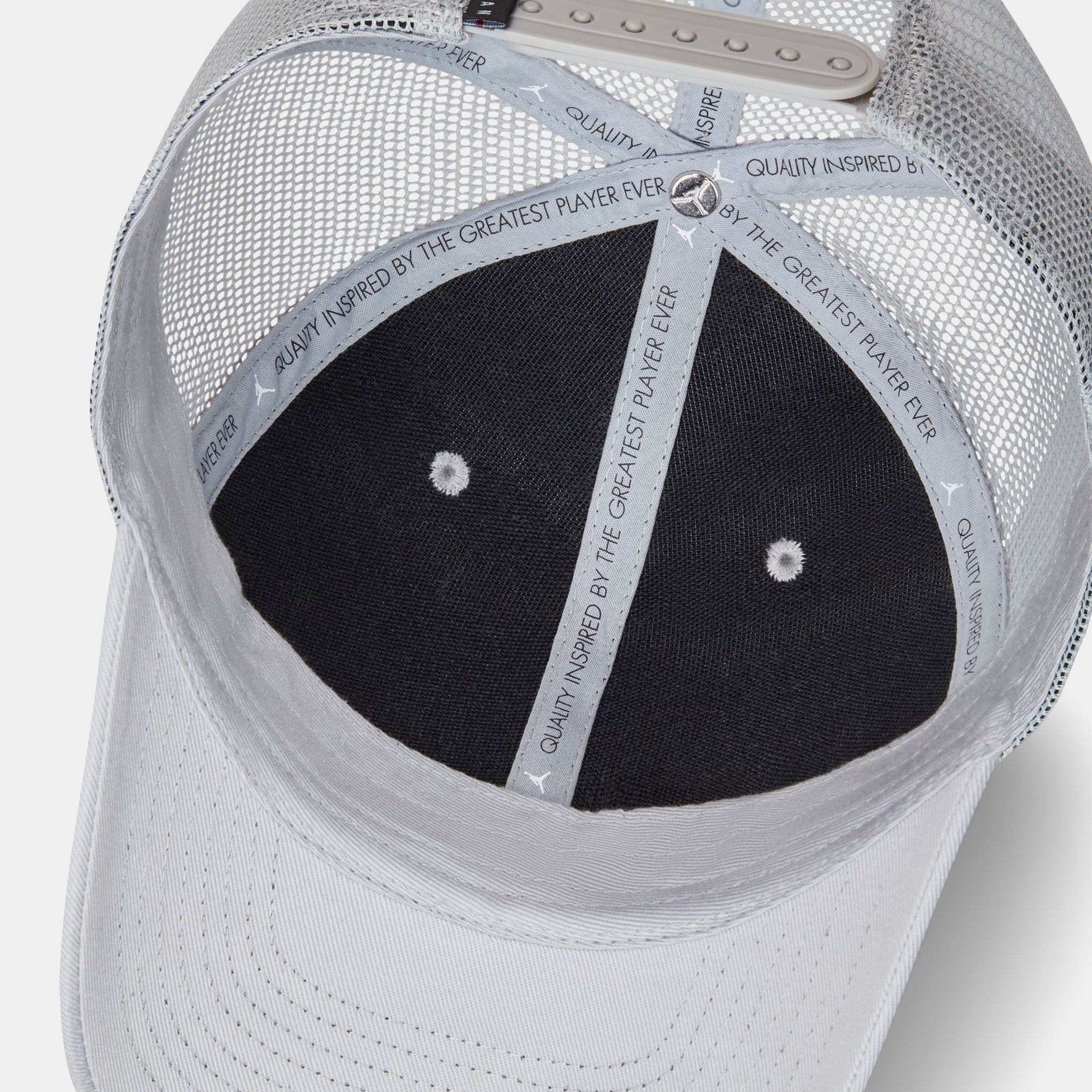 Air Jordan Rise Structured Cap Mens Hat (Grey/Black)