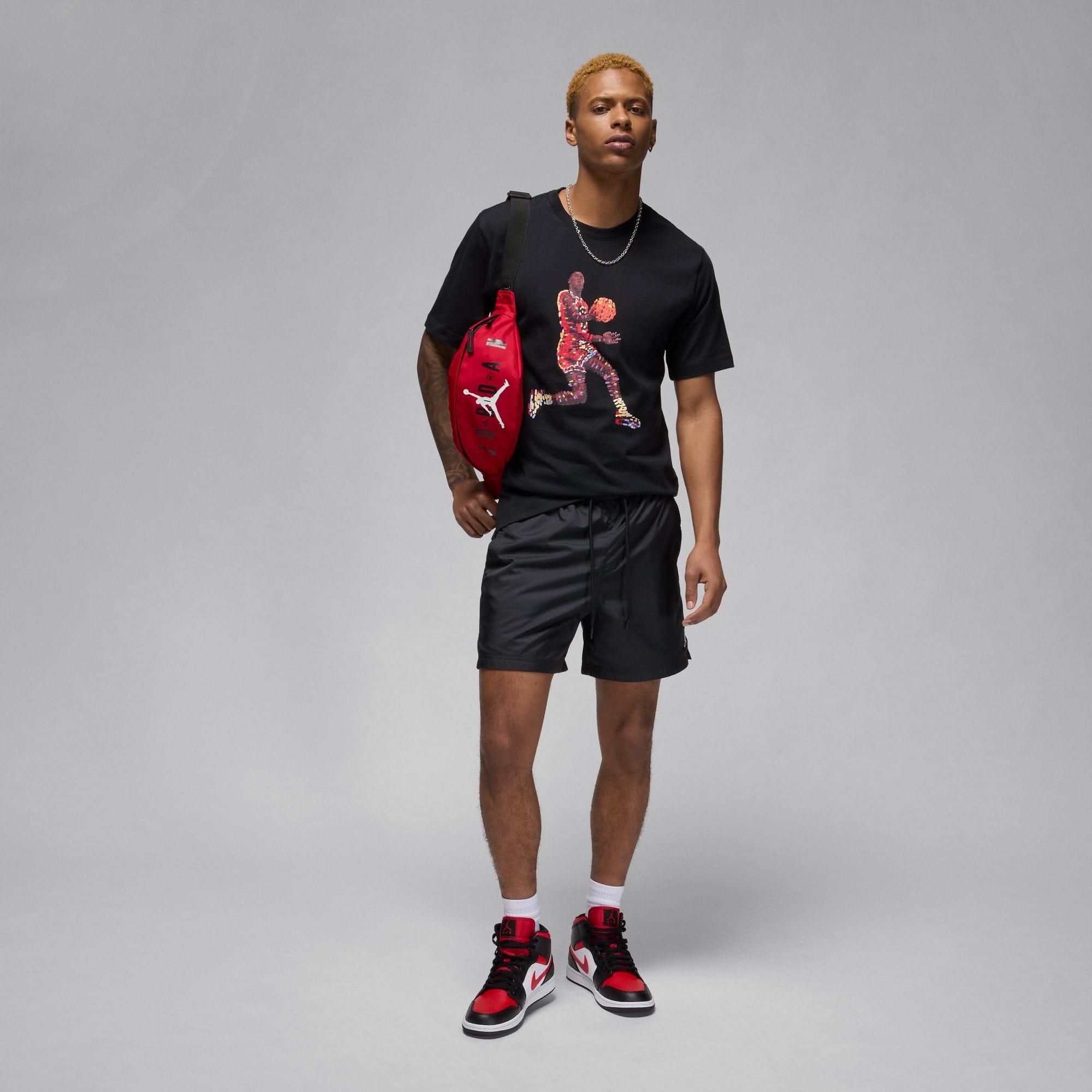 Air Jordan Jordan Flight Essentials T - Shirt Black/White