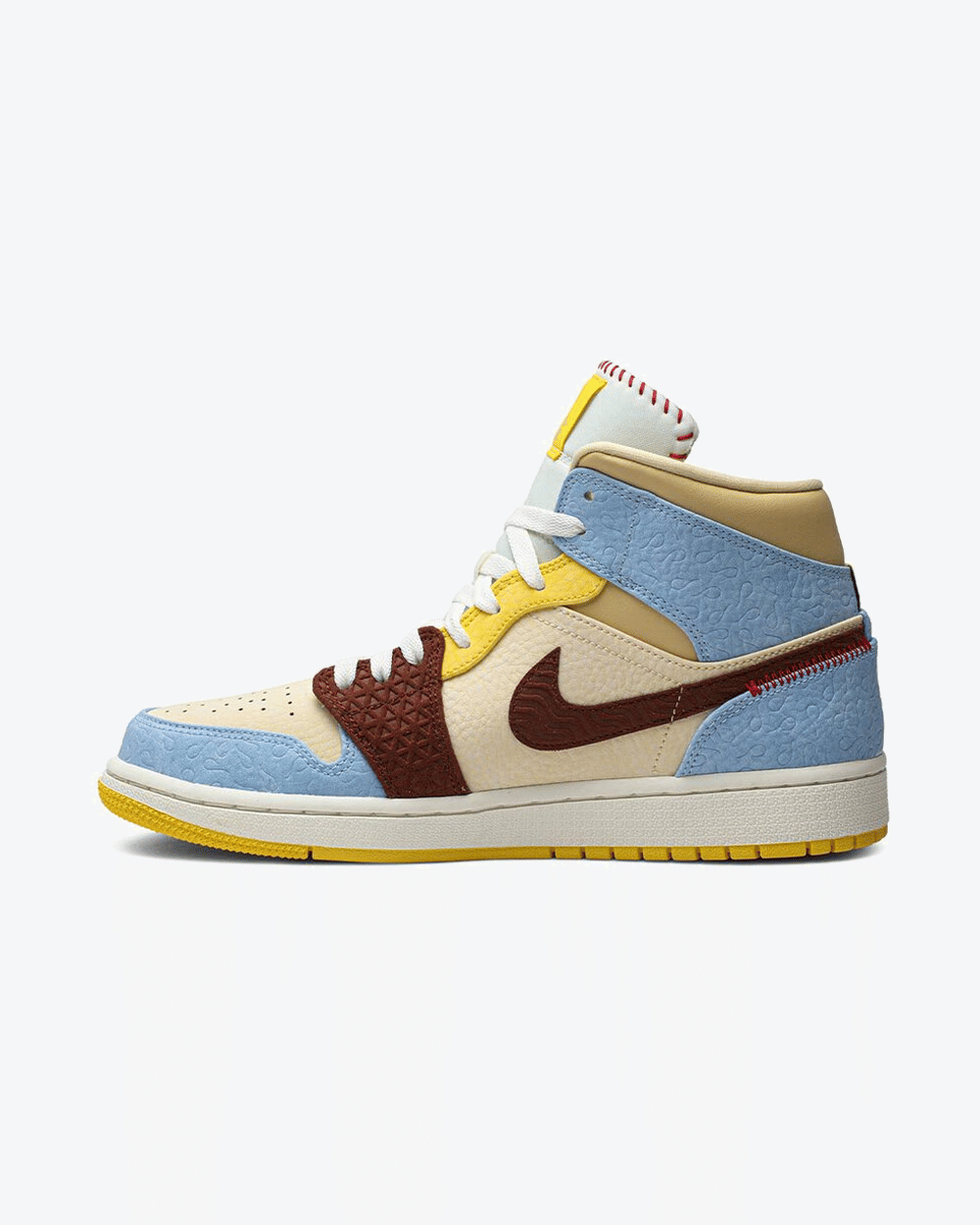 NIKE AIR JORDAN1 MID SE FEARLESS MAISON CHATEAU ROGUE