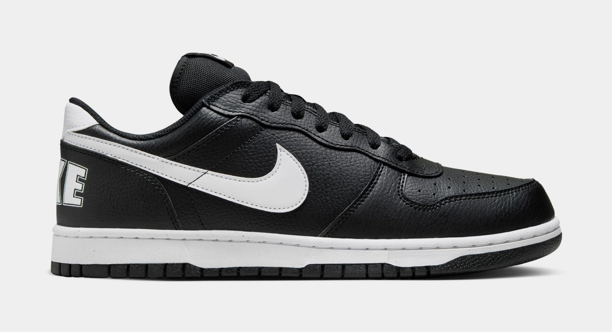 Nike Big Low Mens Basketball Shoes (Black/White)
