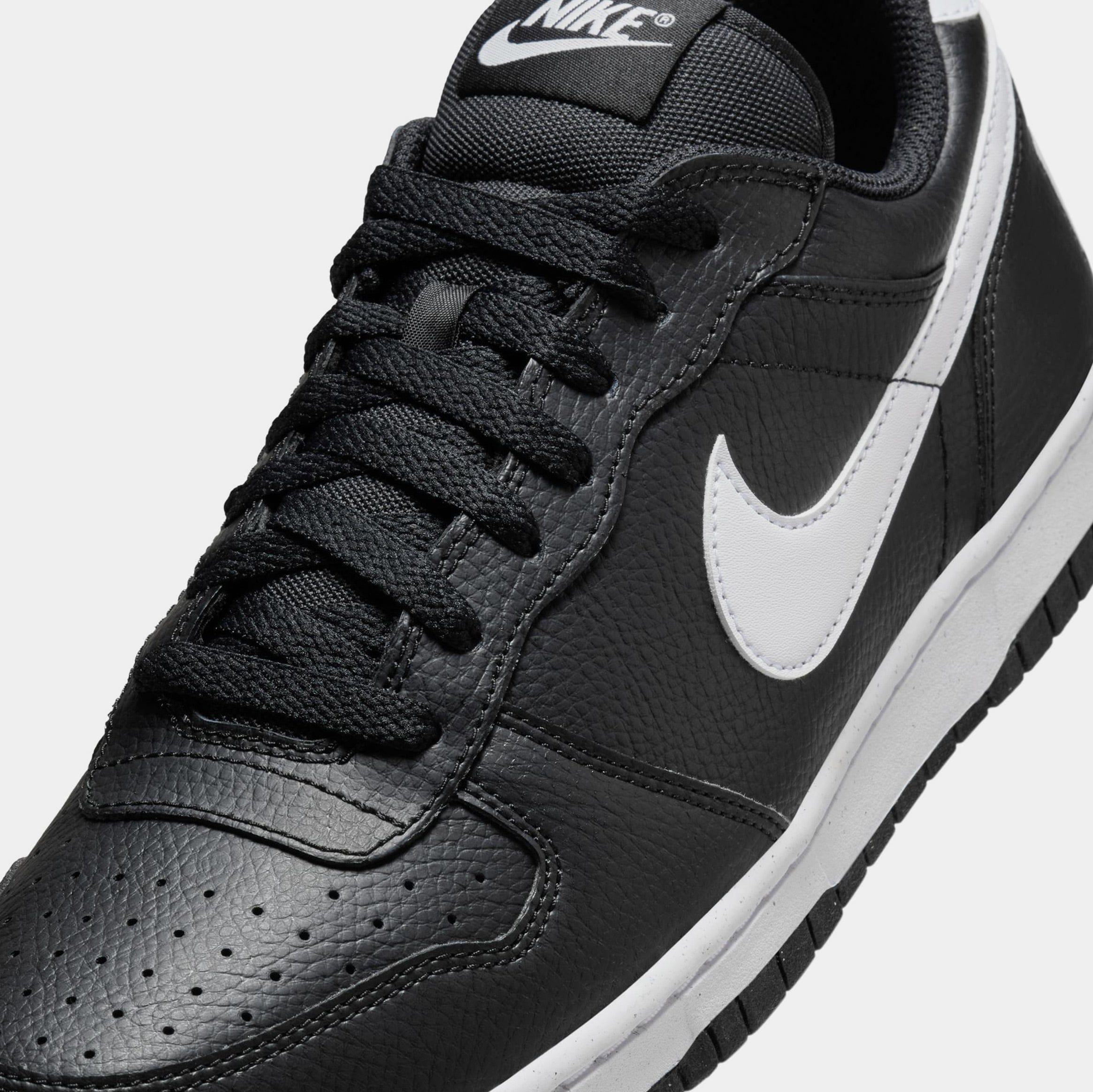 Nike Big Low Mens Basketball Shoes (Black/White)