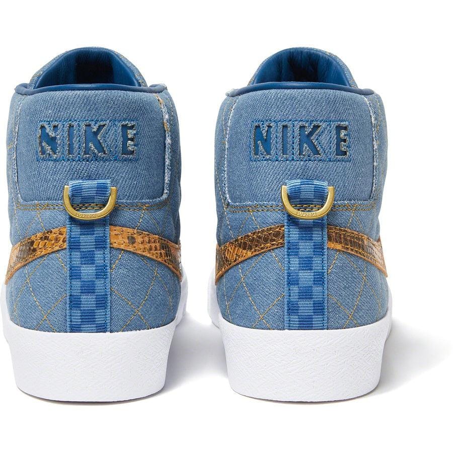 Nike Supreme® x Zoom Blazer Mid QS SB Denim