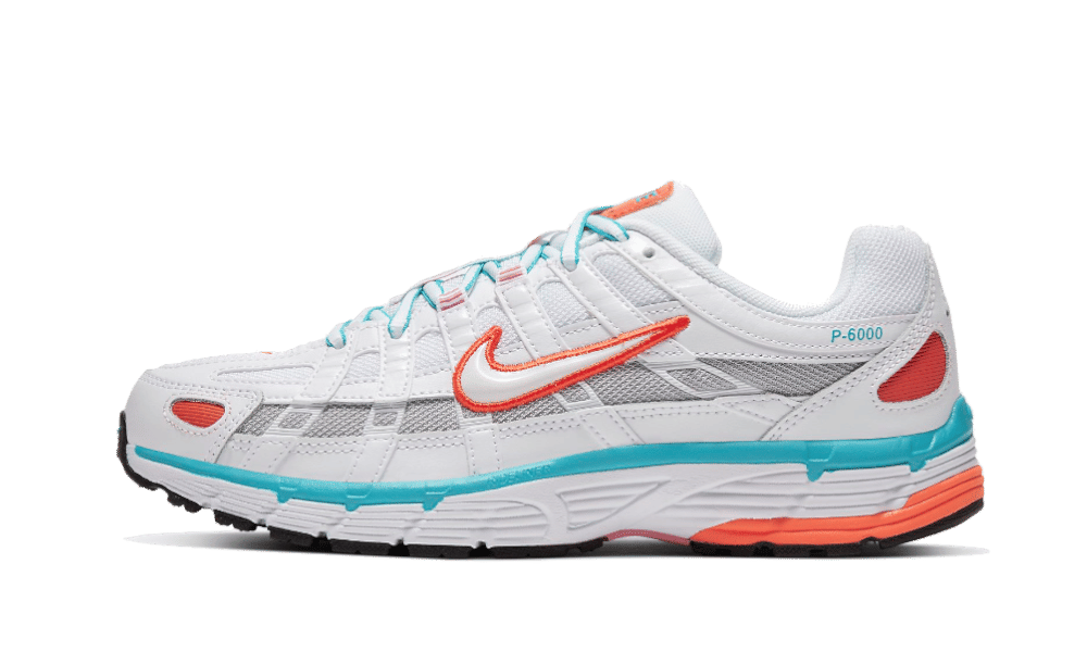 Nike P - 6000 White Oracle Aqua