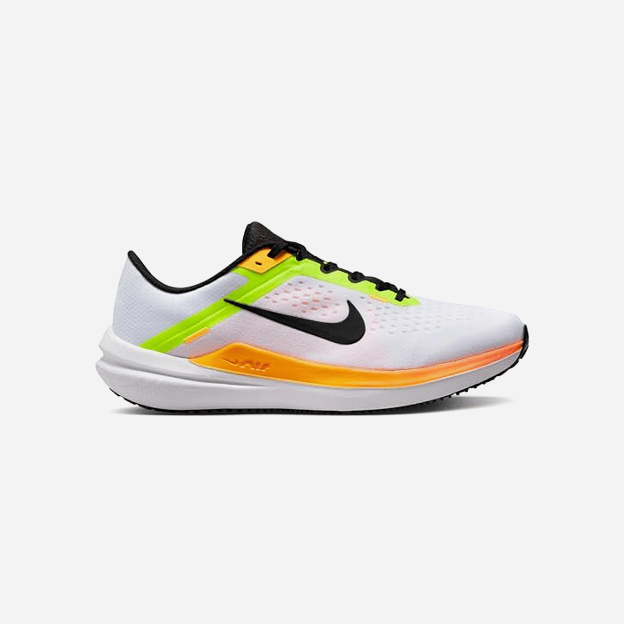 Nike Air Winflo 10 White Black Volt Laser Orange