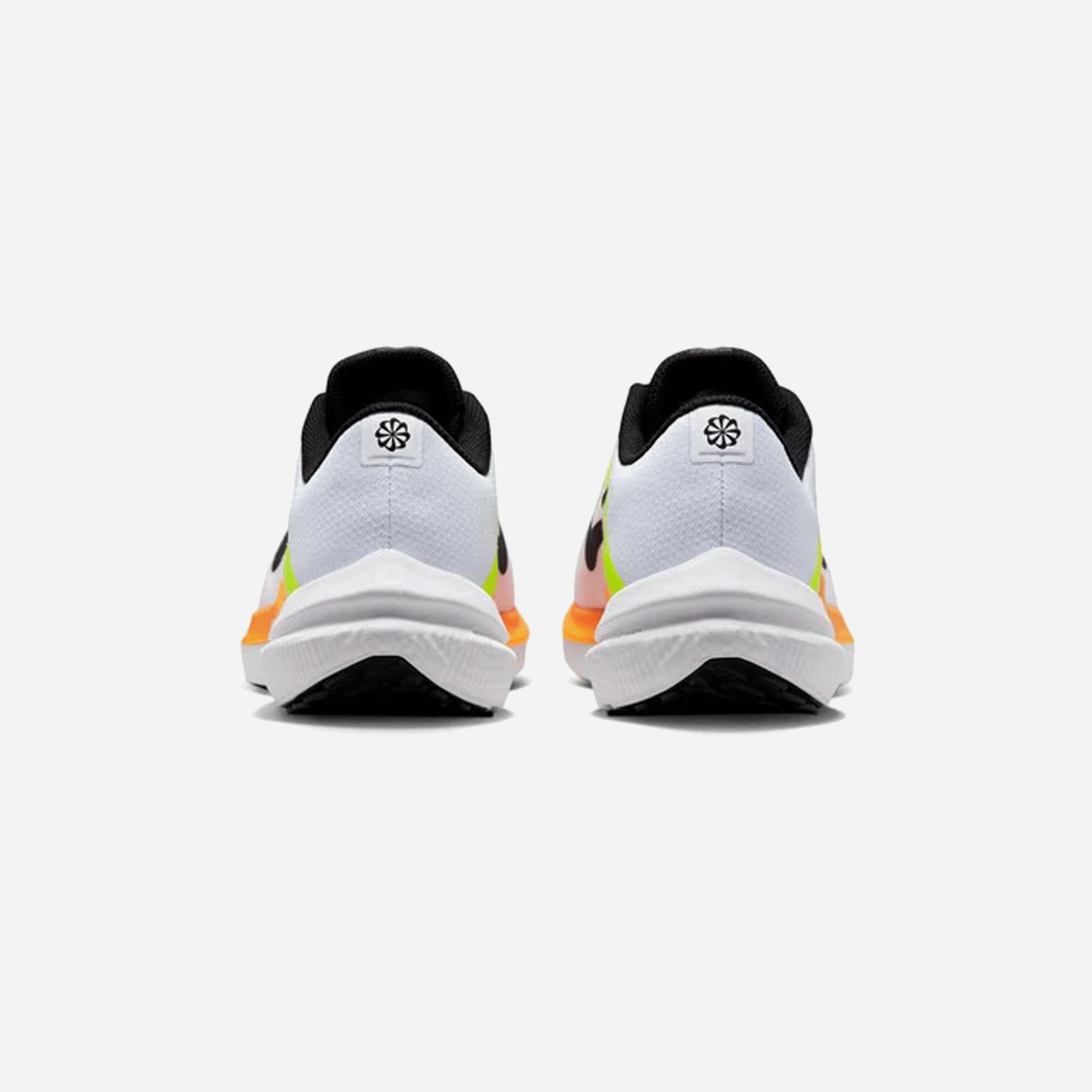 Nike Air Winflo 10 White Black Volt Laser Orange