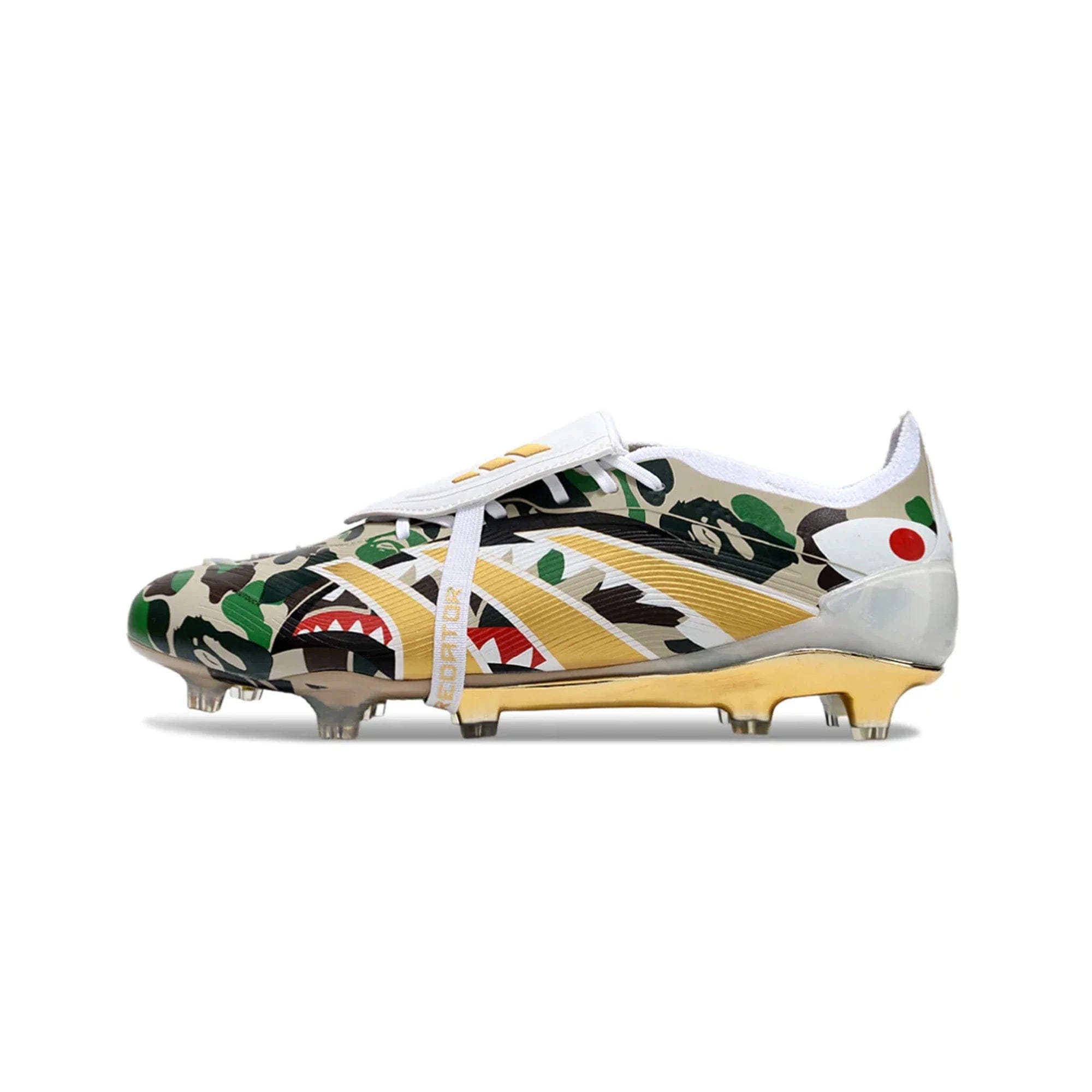 adidas Predator Elite Foldover Tongue FG Bape Green Camo (2025)