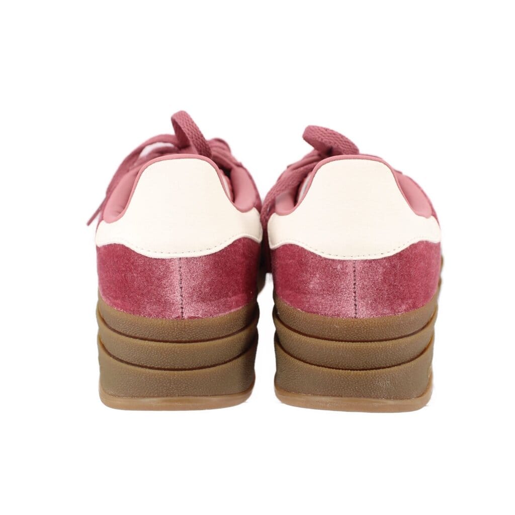 adidas SUEDE SNEAKERS PINK 7 US