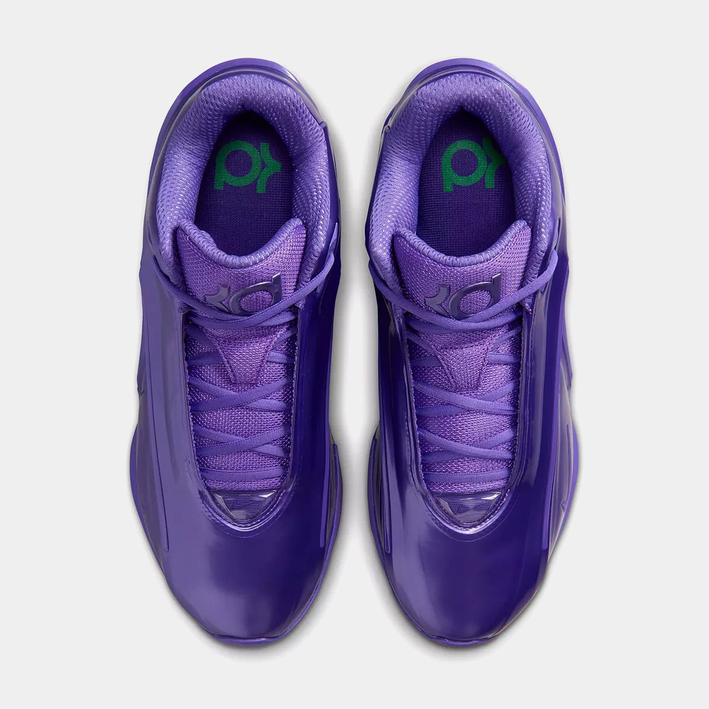 Nike Zoom KD 19 Purple Stuff Mens Basketball Shoes (Field Purple/University Gold/Stadium Green) Free Shipping