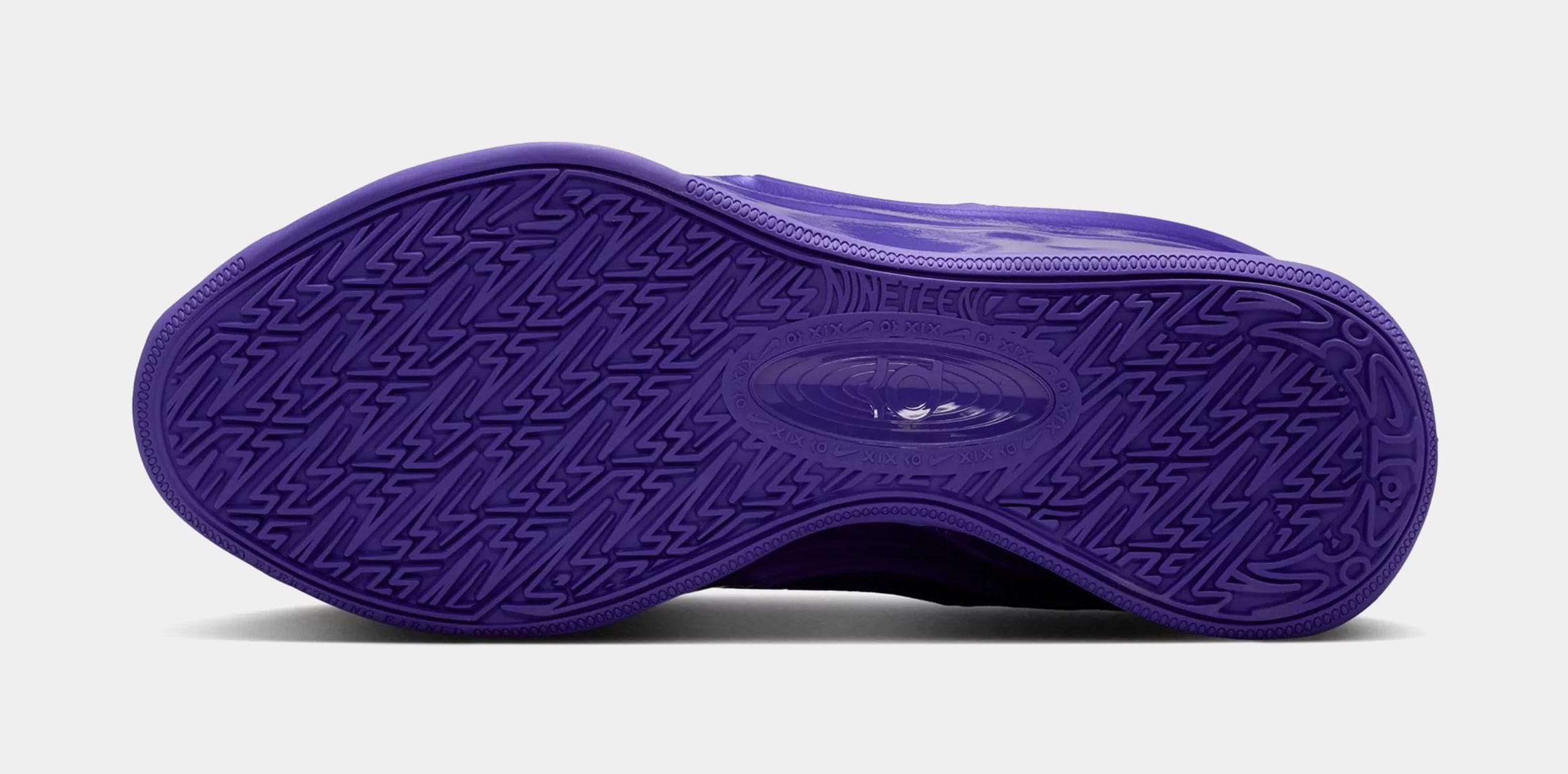 Nike Zoom KD 19 Purple Stuff Mens Basketball Shoes (Field Purple/University Gold/Stadium Green) Free Shipping