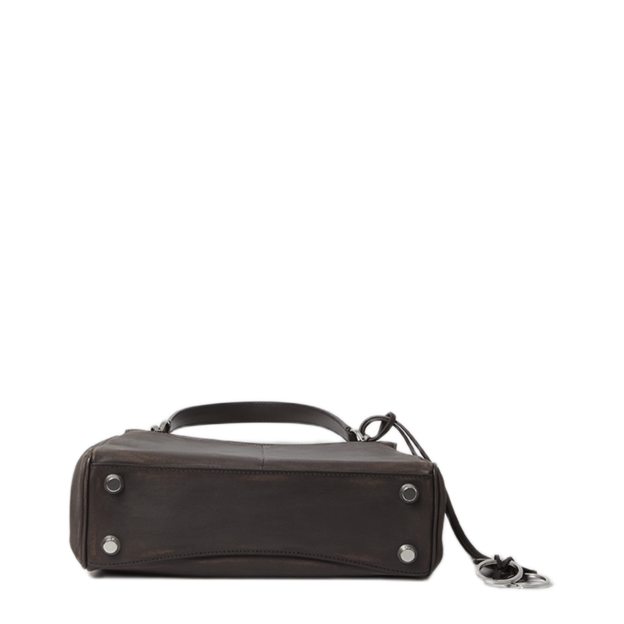 Balenciaga Rodeo Small Calfskin Handbag - Espresso