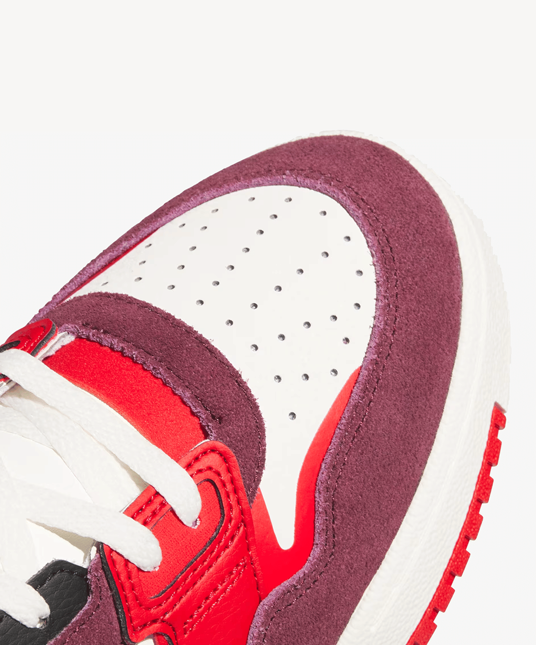 Adidas | DROP STEP LOW 2.0 { OFF WHITE/BETTER SCARLET/MAROON
