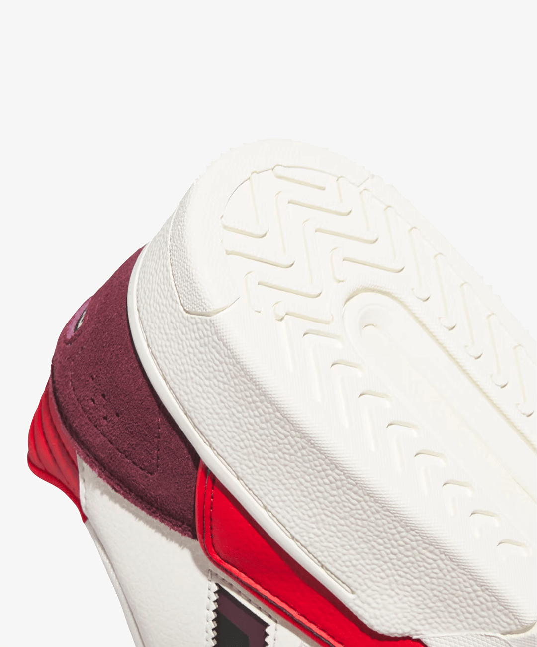 Adidas | DROP STEP LOW 2.0 { OFF WHITE/BETTER SCARLET/MAROON