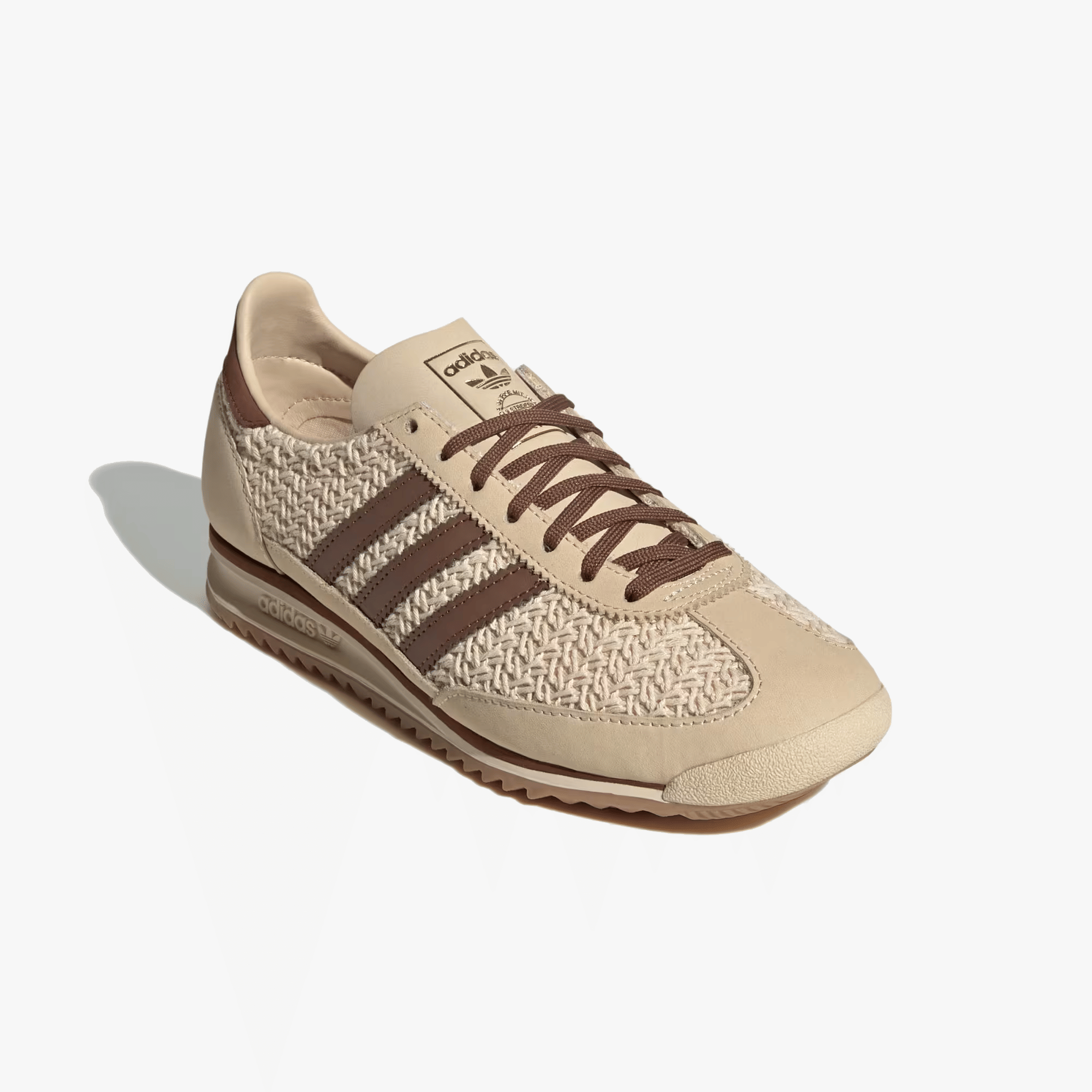 ADIDAS ORIGINALS | SL 72 OG { SAND STRATA / PRELOVED BROWN / CREAM WHITE