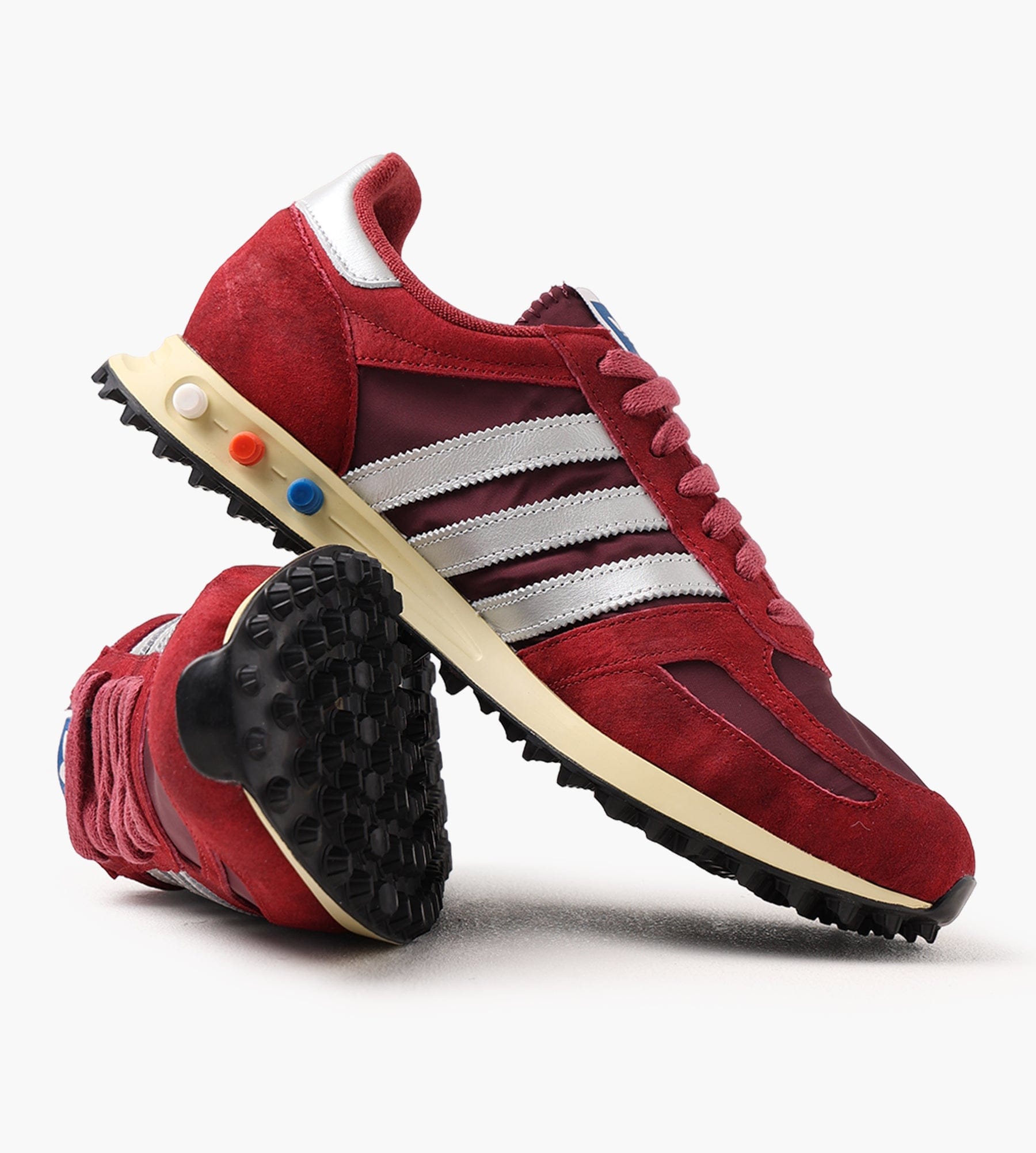 adidas LA Trainer OG Nobmar Silvmt Maroon