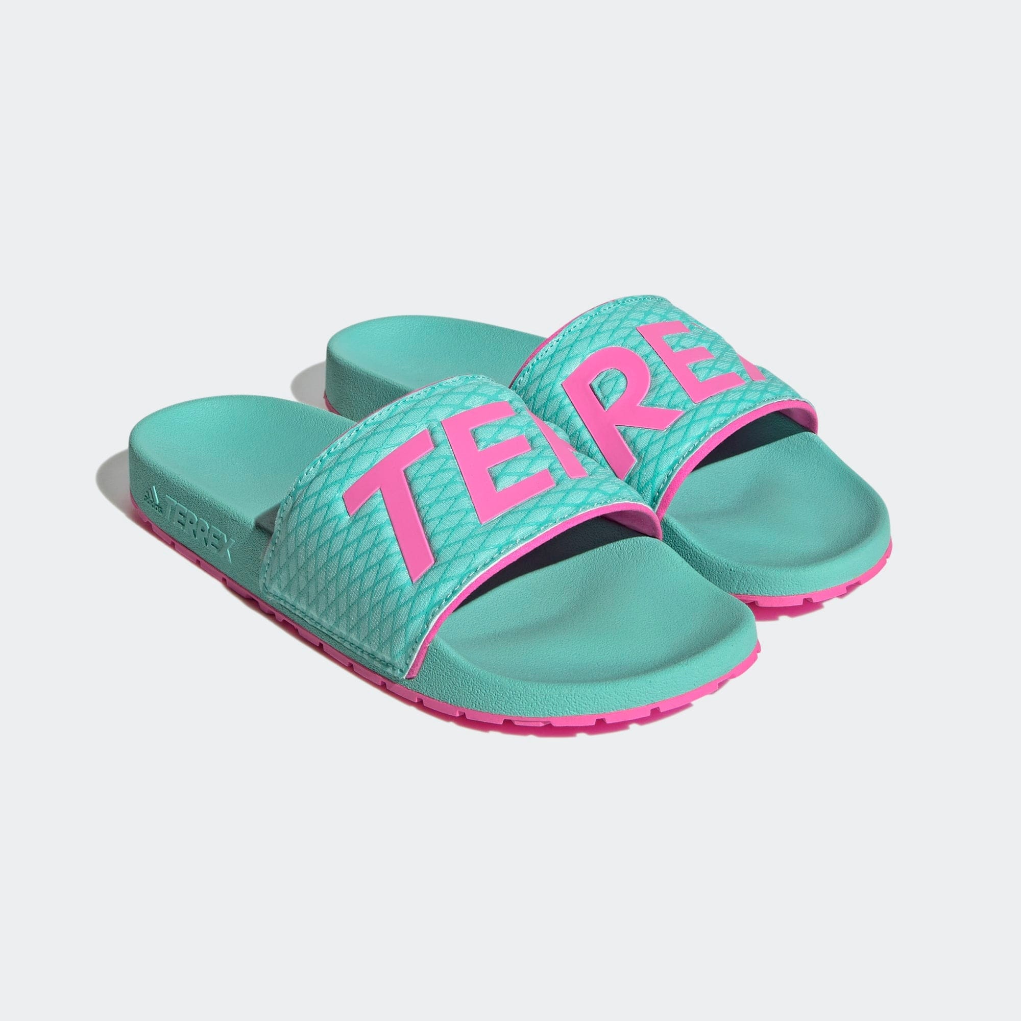Adidas TERREX Adilette W - Acid Mint / Screaming Pink