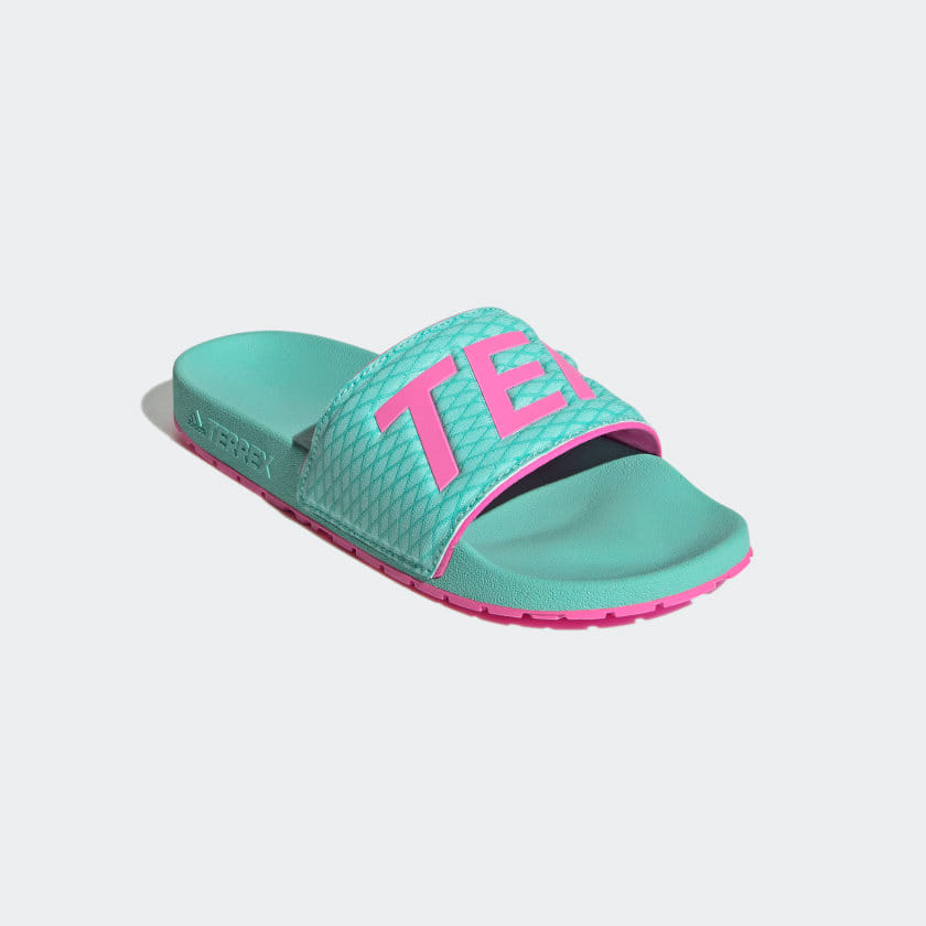 Adidas TERREX Adilette W - Acid Mint / Screaming Pink