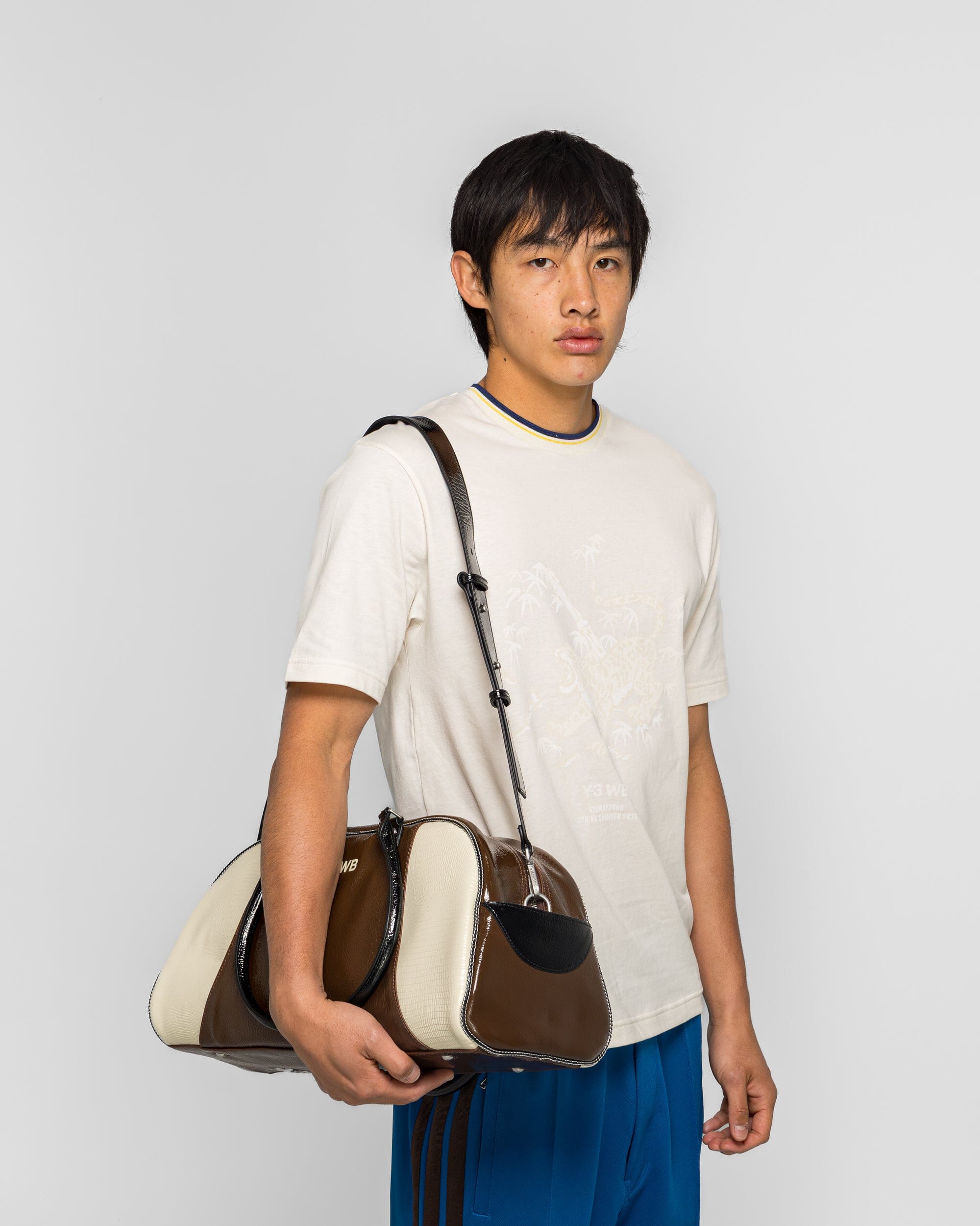 adidas Bowling Bag x Wales Bonner Y - 3 - Brown/Cream White